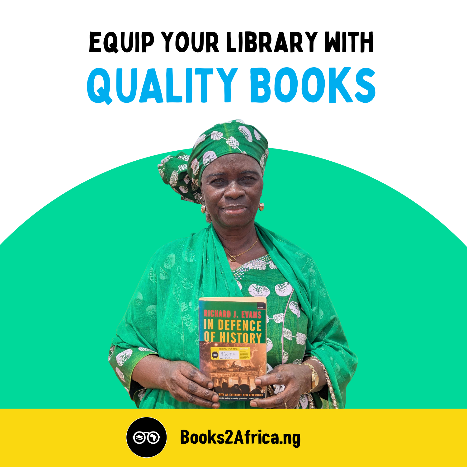 Books2Africa Nigeria Facebook ad from Feb 6, 2026