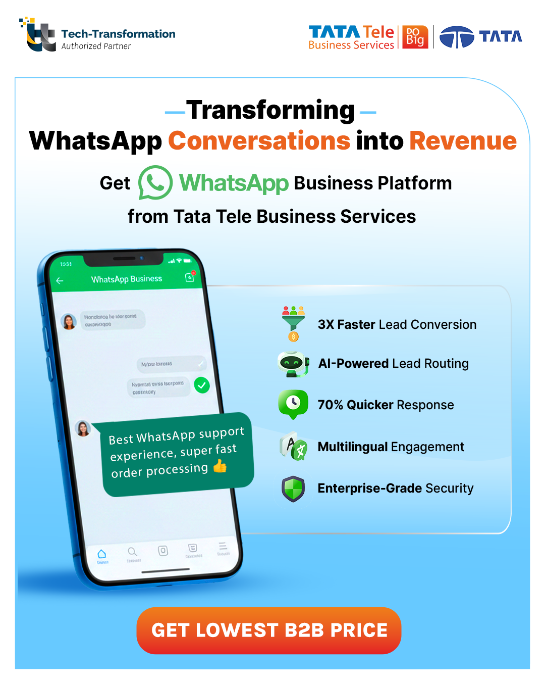 Tech-Transformation Facebook ad