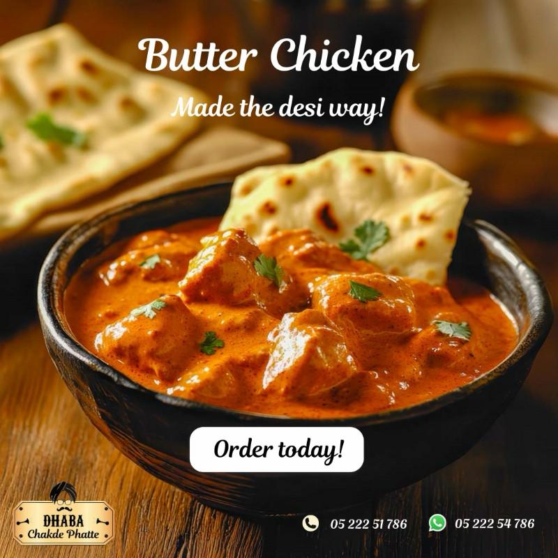 Dhaba Chakde Phatte- Dubai Facebook ad: Free Delivery-Best Food