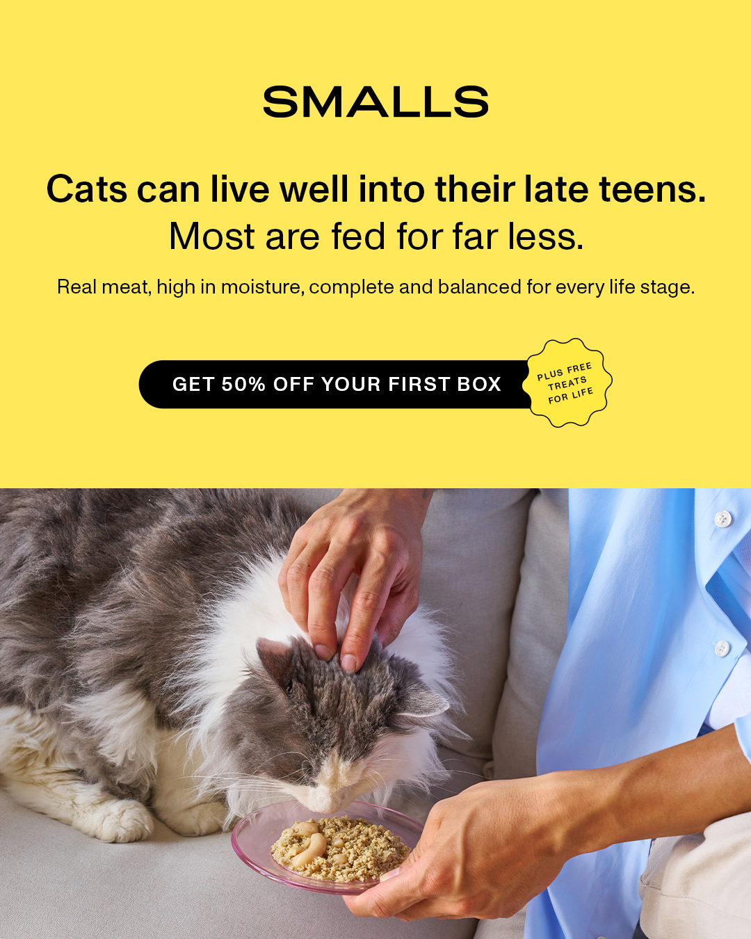 Smalls Facebook ad