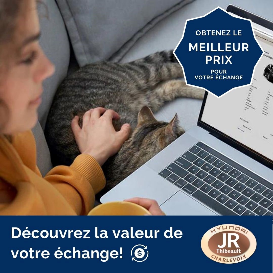 Hyundai J-R Thibeault - Charlevoix Facebook ad: Évalutation de votre véhicule dans la prochaine heure…