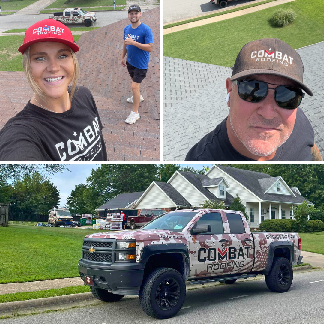 Combat Roofing Facebook ad
