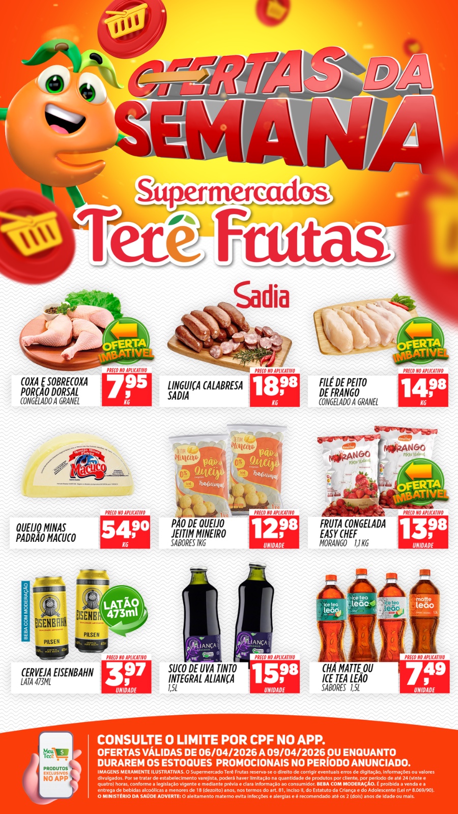 Super Terê Frutas Magé Facebook ad