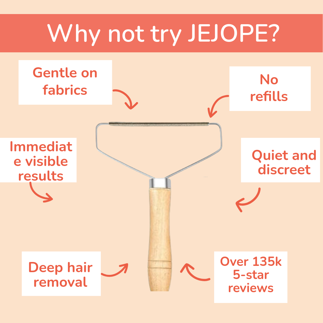 Jejope Home Facebook ad: Pet hair remover