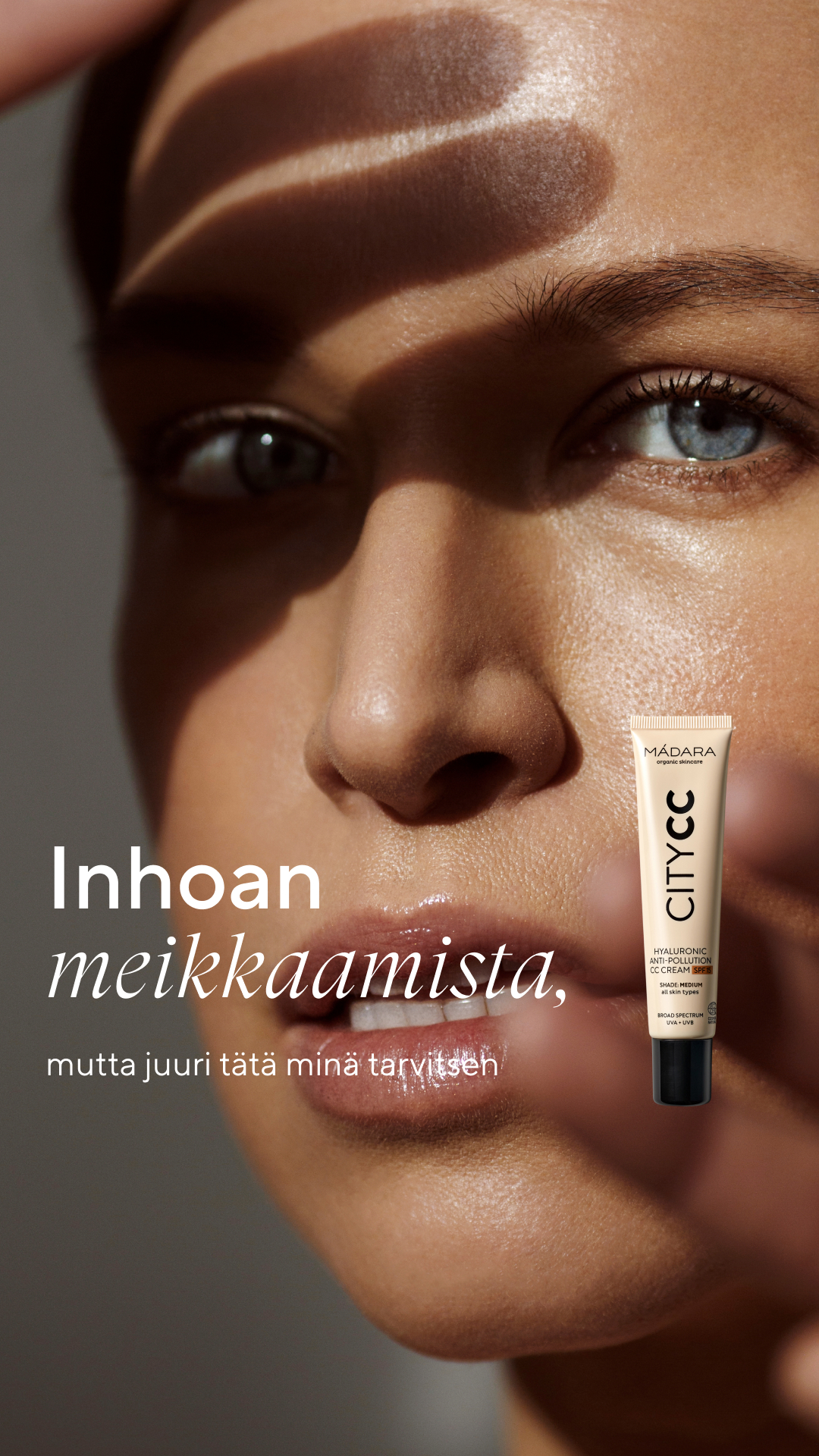 Mádara Organic Skincare Facebook ad
