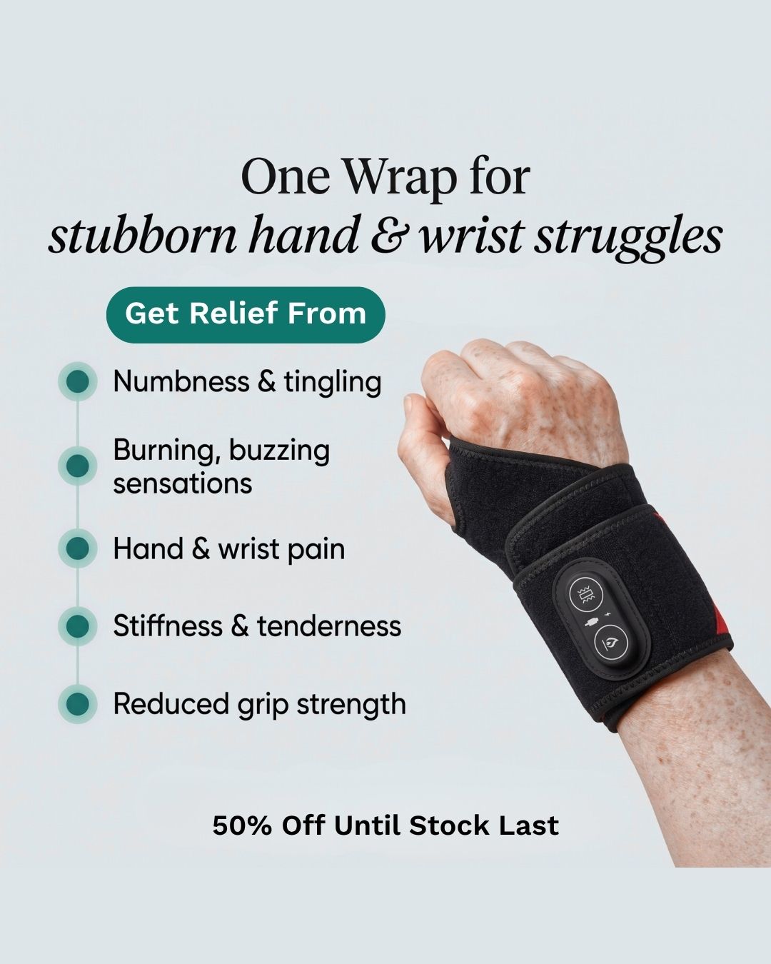 Wellness Buddy Facebook ad: The $99 Secret to Hand Relief (That Doesn't Require a…
