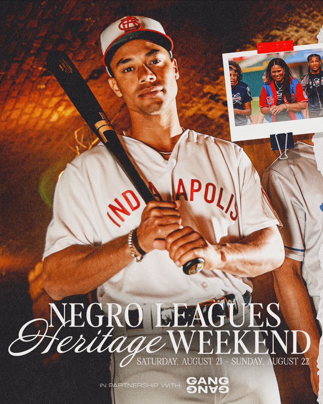 Indianapolis Indians Facebook ad: Honoring the legacy.