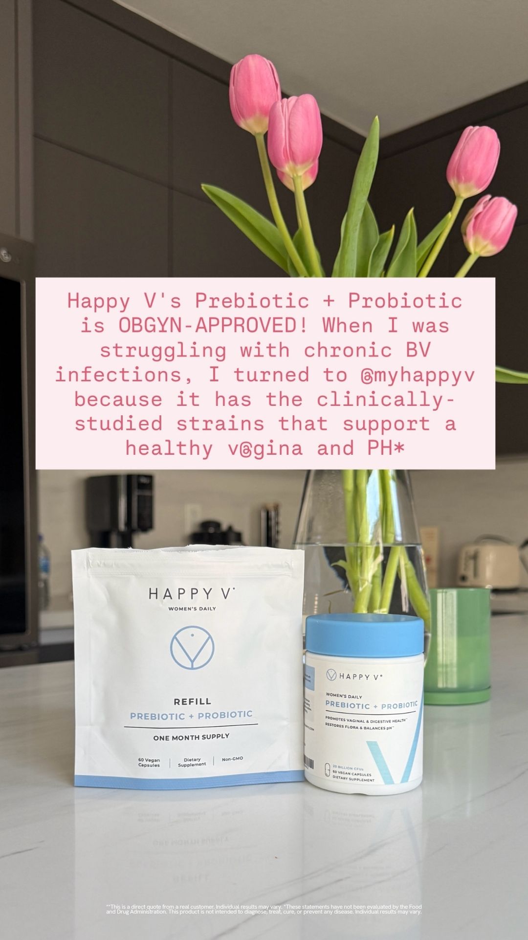 Happy V Facebook ad