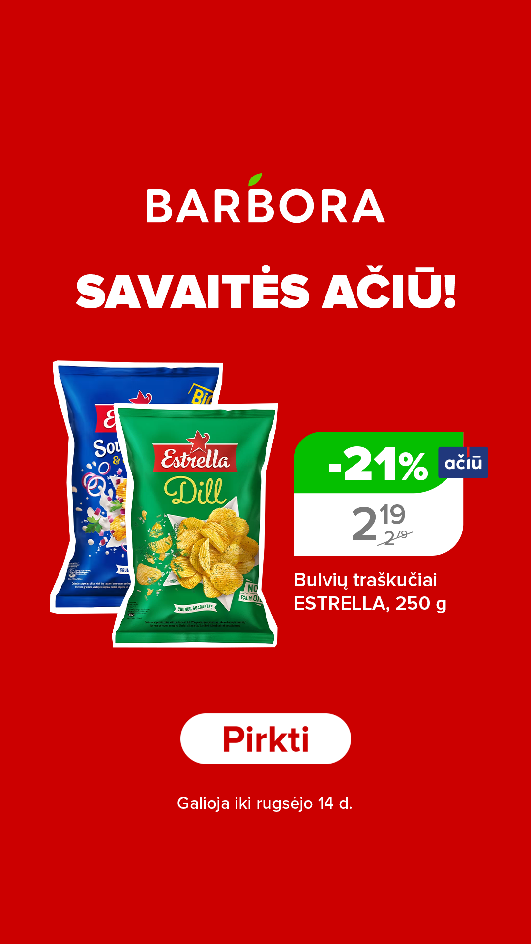 BARBORA.LT Facebook ad