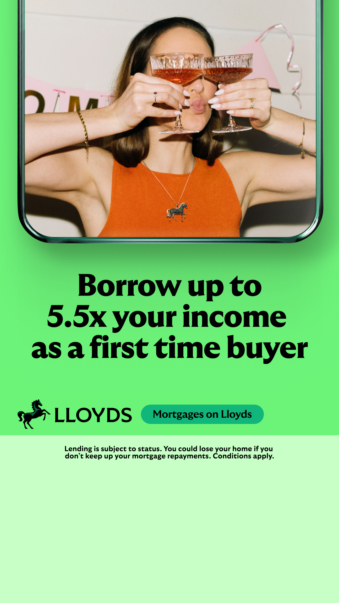 Lloyds Bank Facebook ad