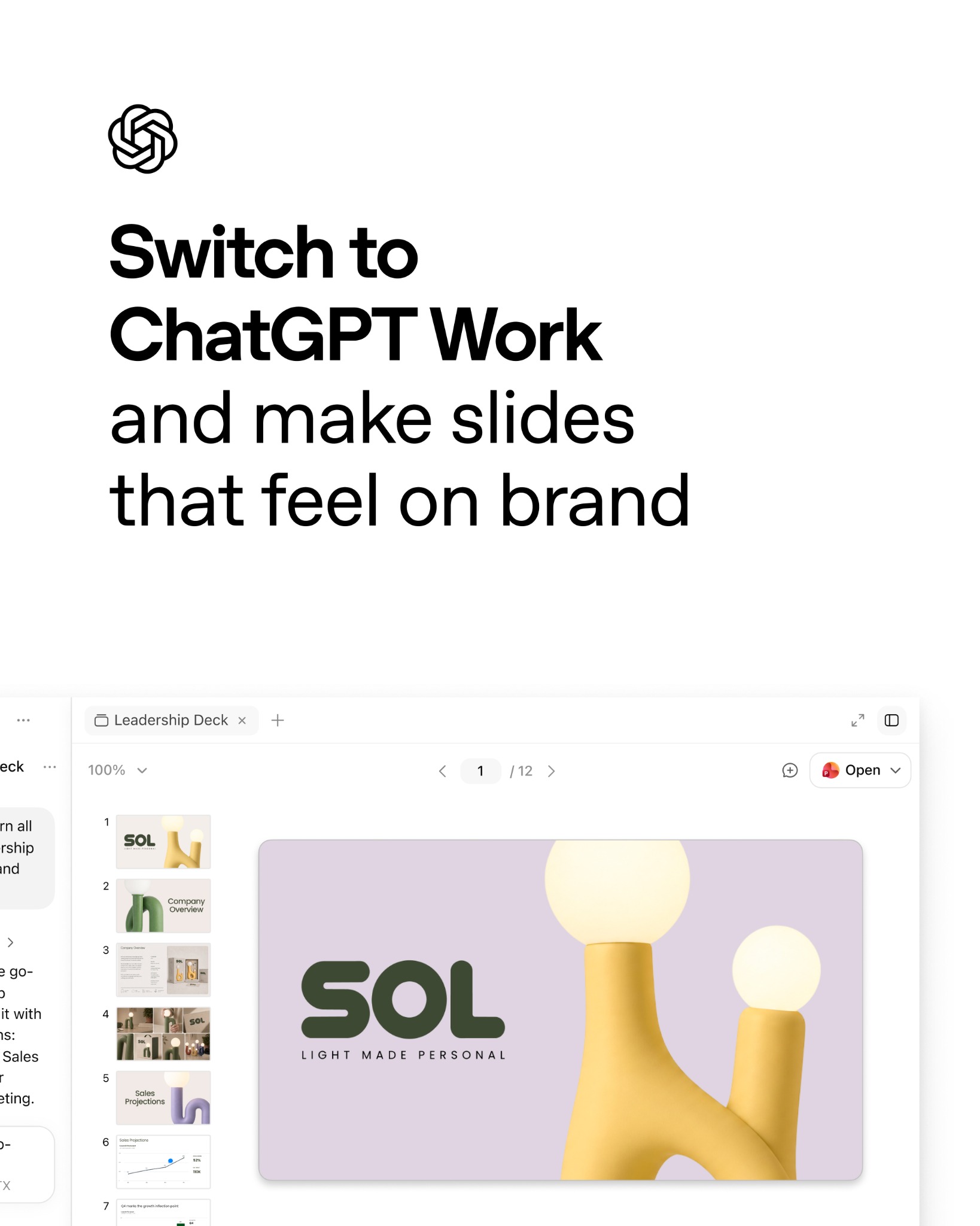 ChatGPT Facebook ad