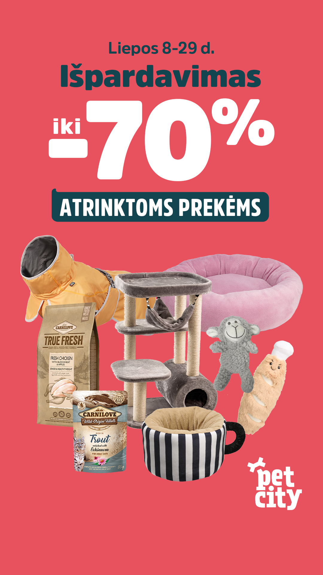 PetCity Lietuva Facebook ad