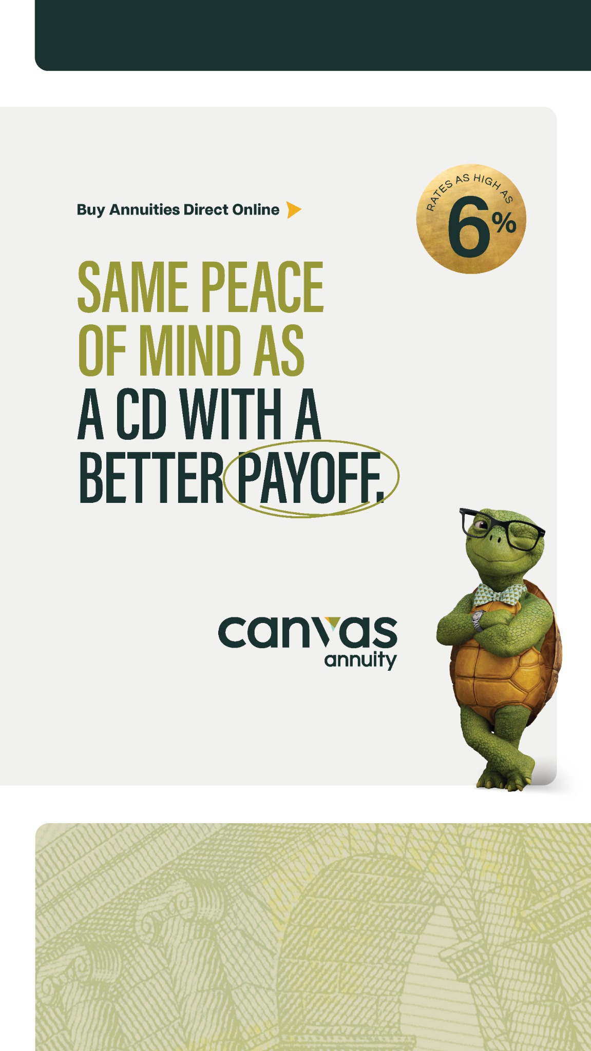 Canvas Annuity Facebook ad from Jun 1, 2026