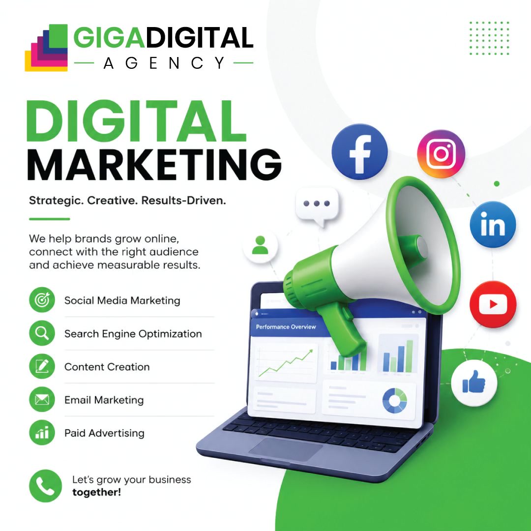 Giga Digital Agency - গিগা ডিজিটাল এজেন্সি Facebook ad: ফেসবুক এডভার্টাইজিং ও মার্কেটিং সার্ভিস