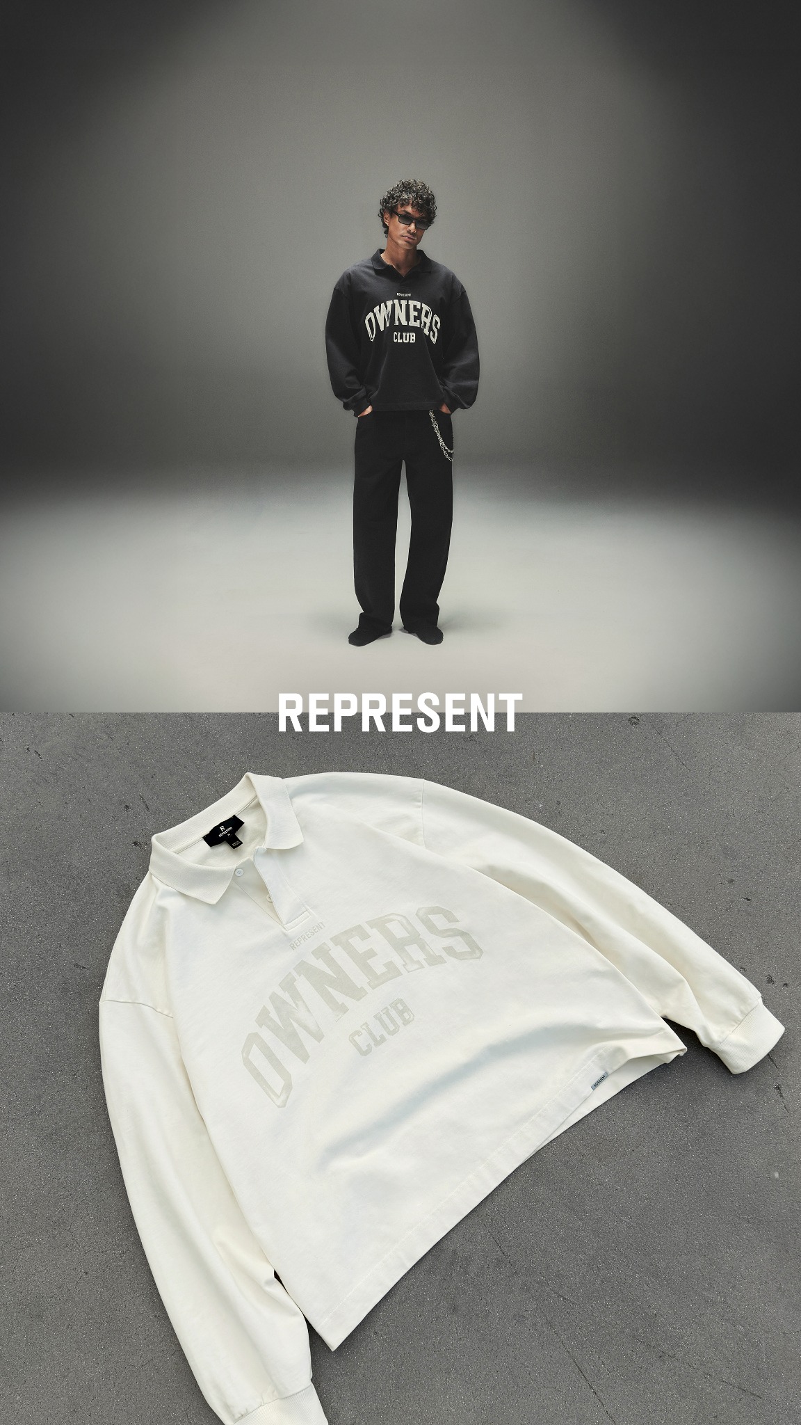 Represent Clo Facebook ad