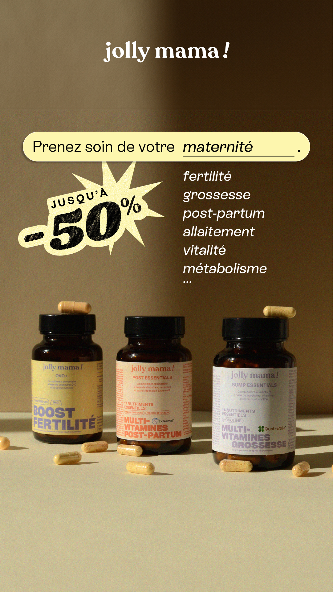 Jolly Mama Facebook ad