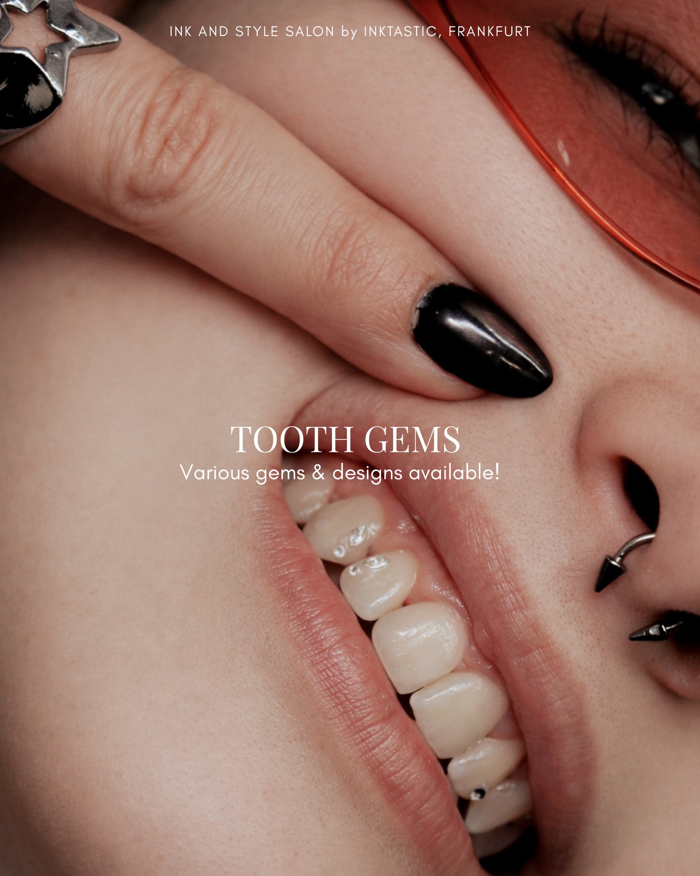ink_and_style_salon Facebook ad: For your shiny smile Tooth gems from 30…