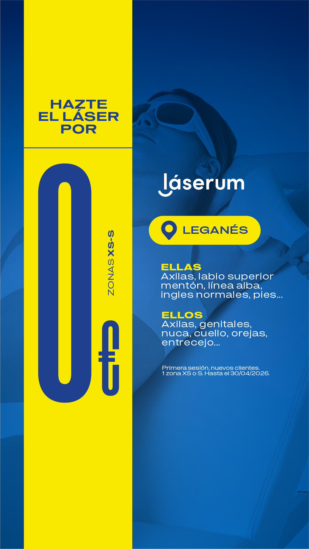 Láserum Facebook ad