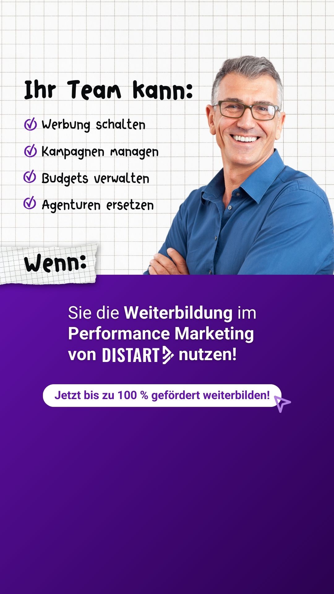 Distart Facebook ad