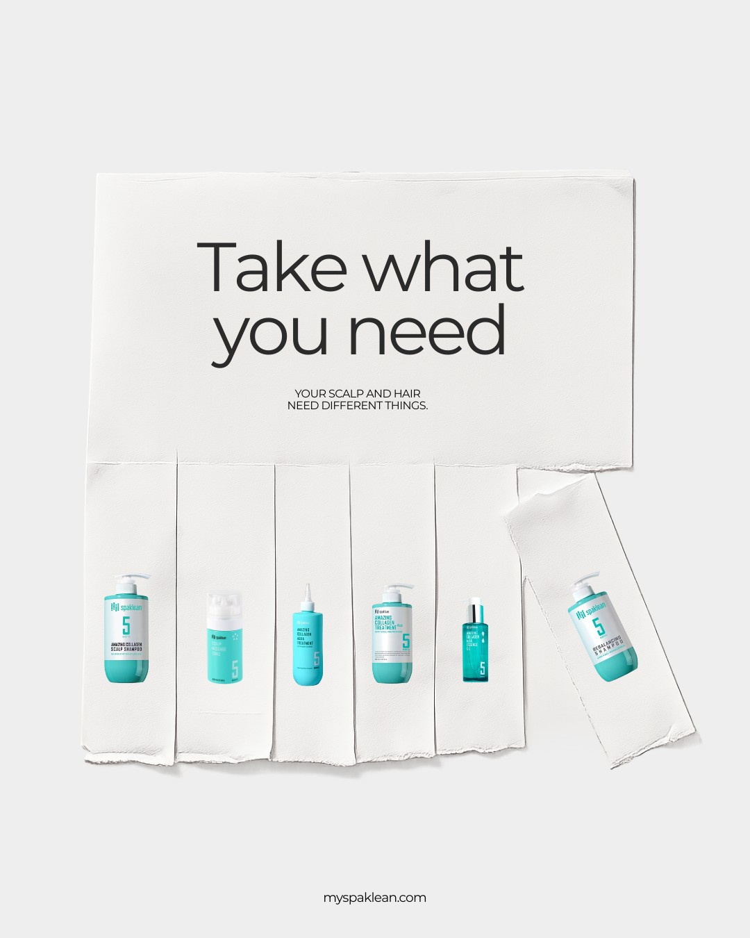 Spaklean Malaysia Facebook ad: Scalp care meets hair care.