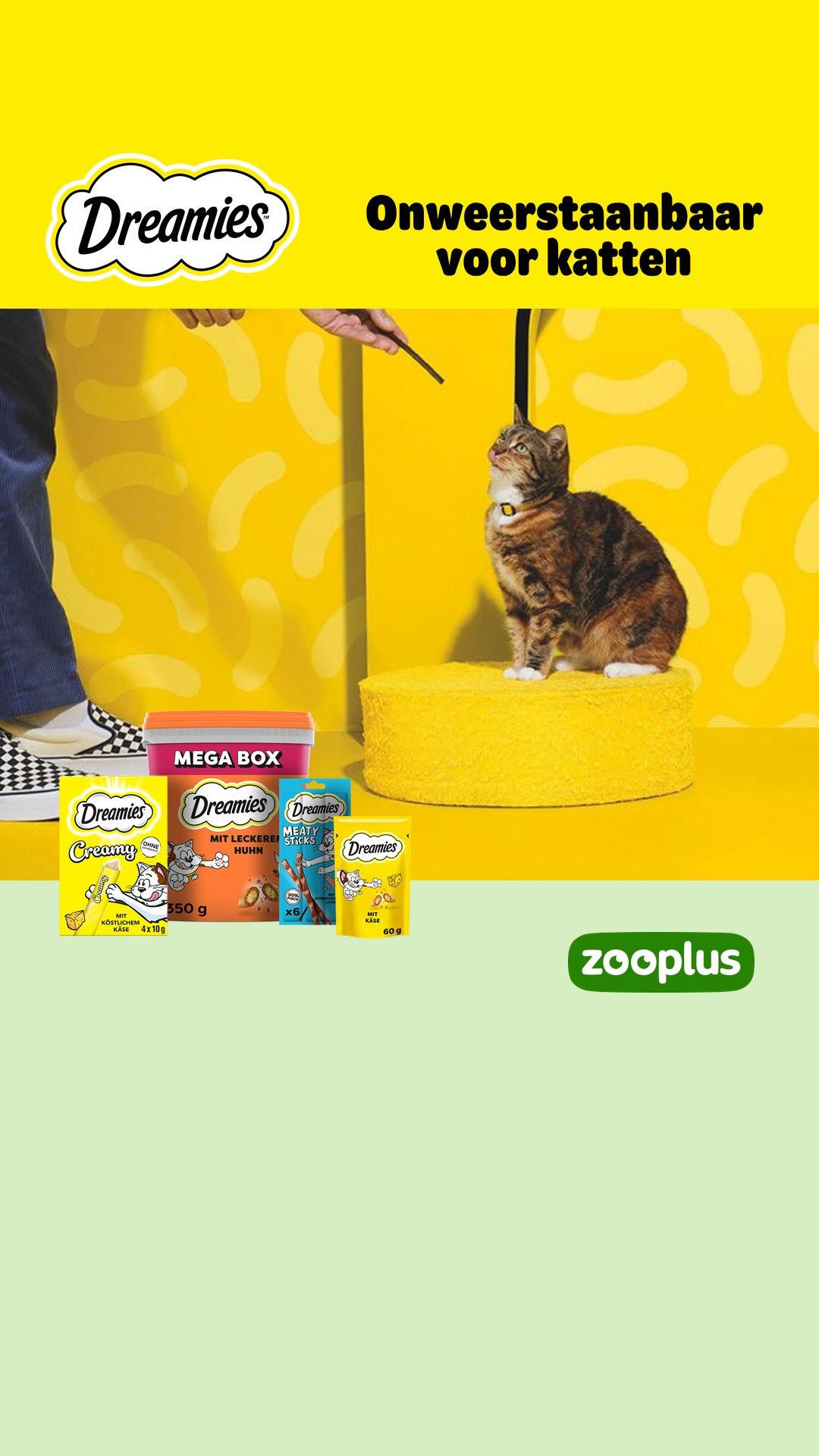 zooplus Facebook ad: DREAMIES