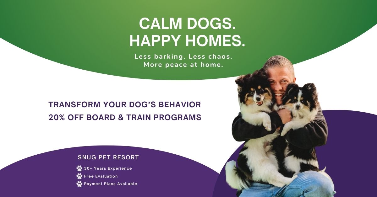 Snug Pet Resort Facebook ad from May 17, 2026