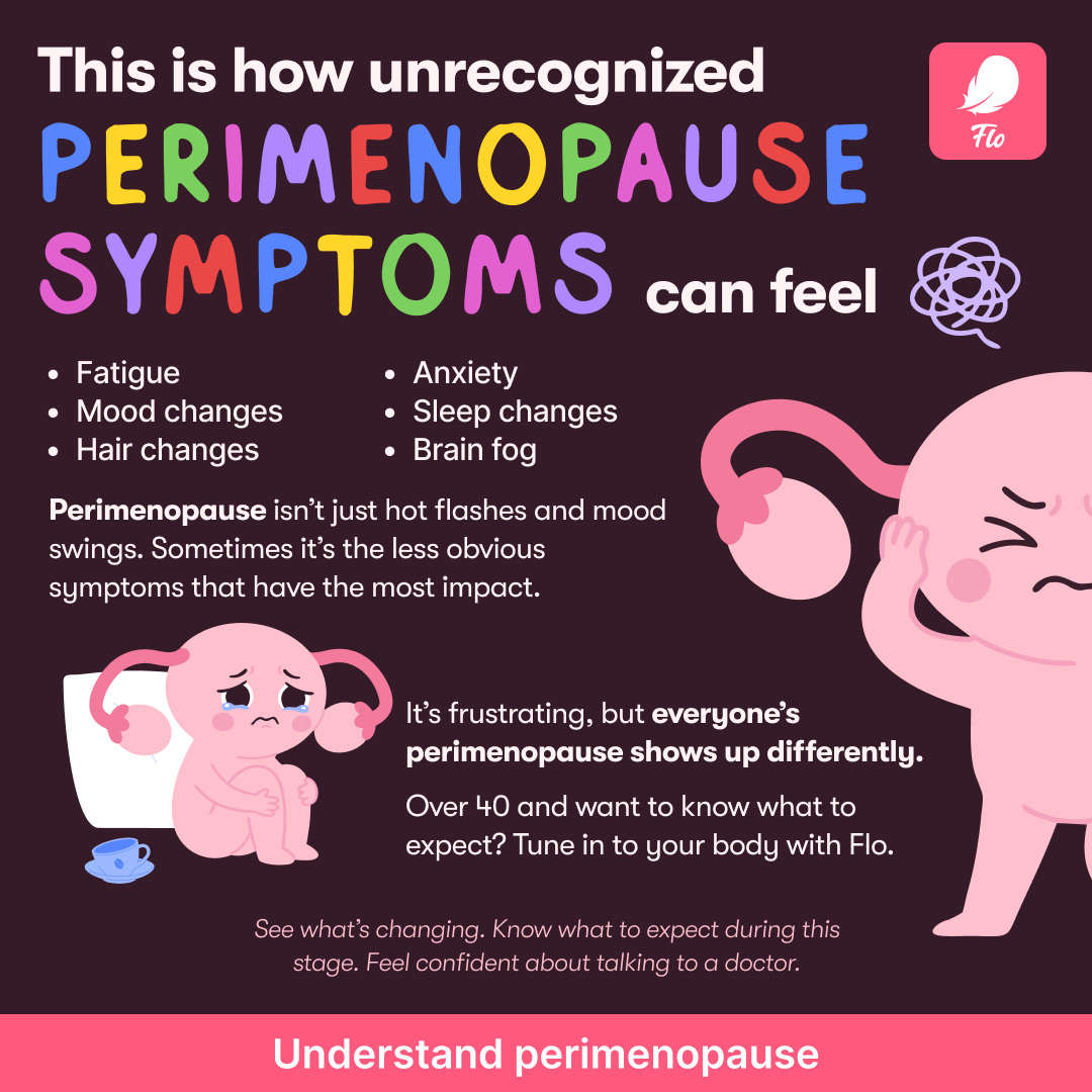 Flo For Perimenopause Facebook ad