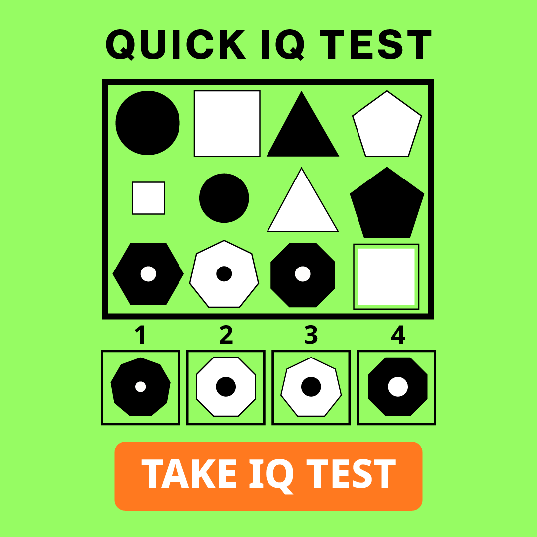 My IQ Facebook ad