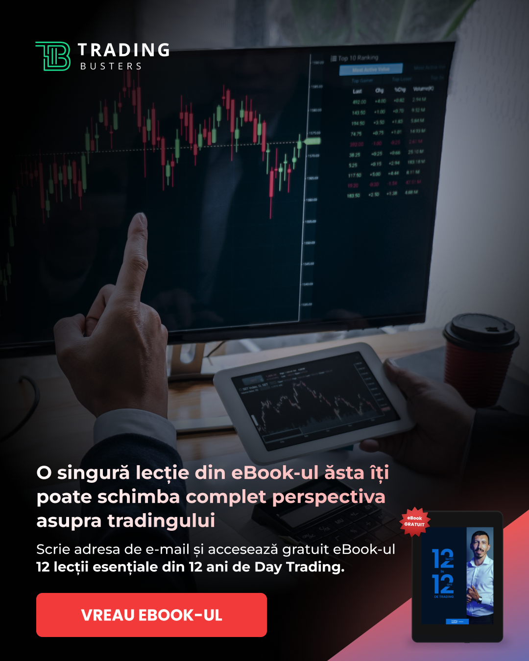 Trading Busters Romania Facebook ad