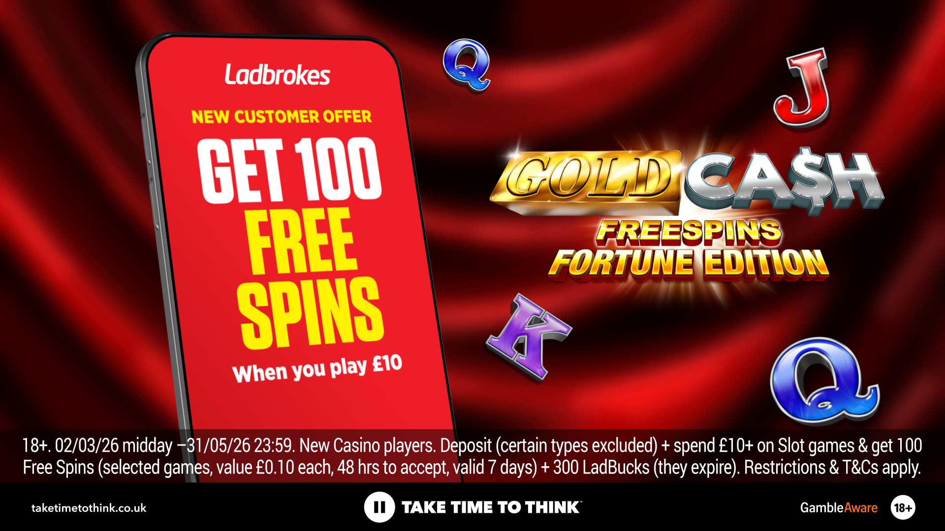 Ladbrokes Facebook ad