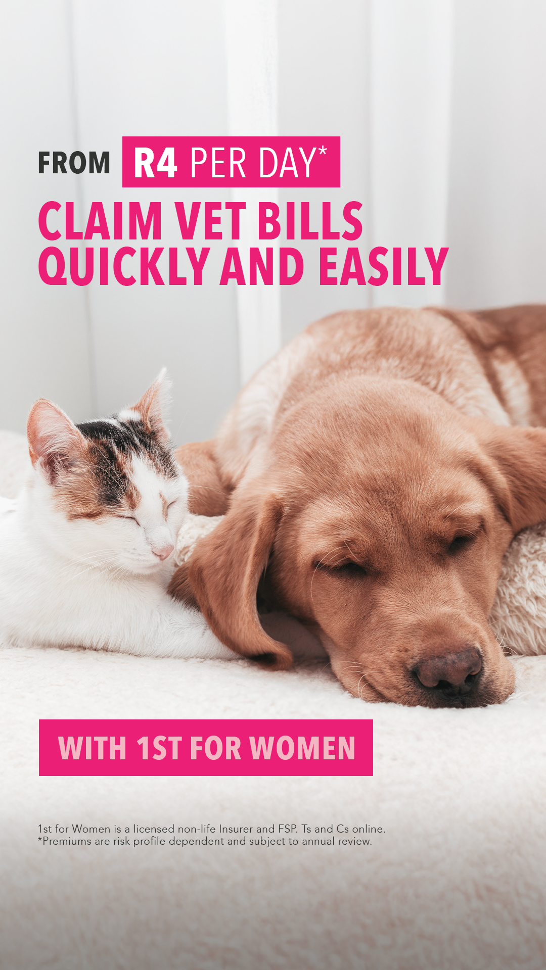 1st for Women Insurance Facebook ad