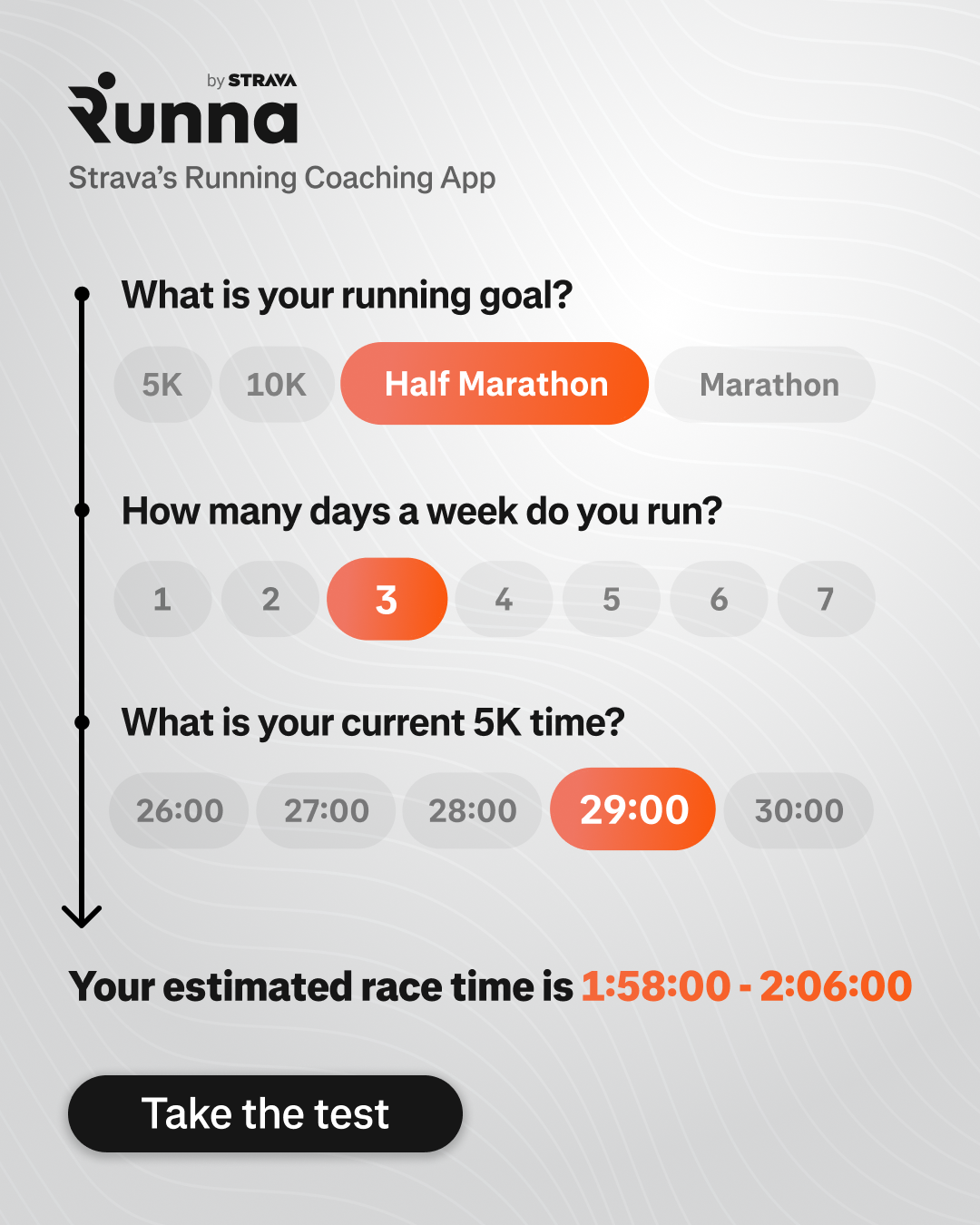 runna Facebook ad: The Ultimate Running Training App