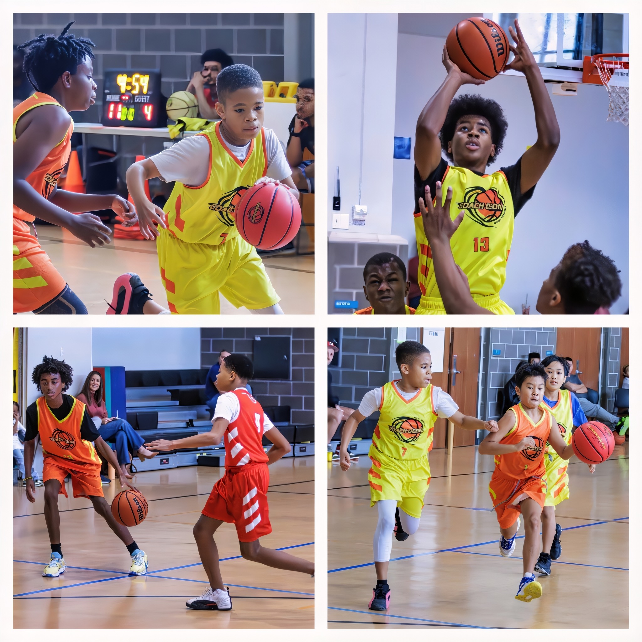 Coach Deon Basketball Facebook ad: Youth Basketball League in The Woodlands | Register Now