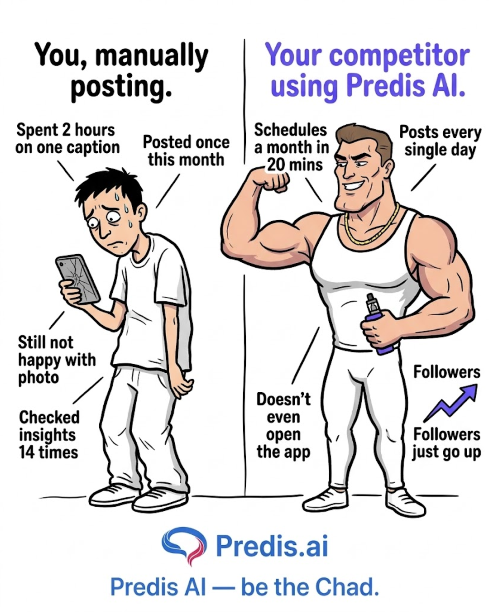 Predis.ai Facebook ad