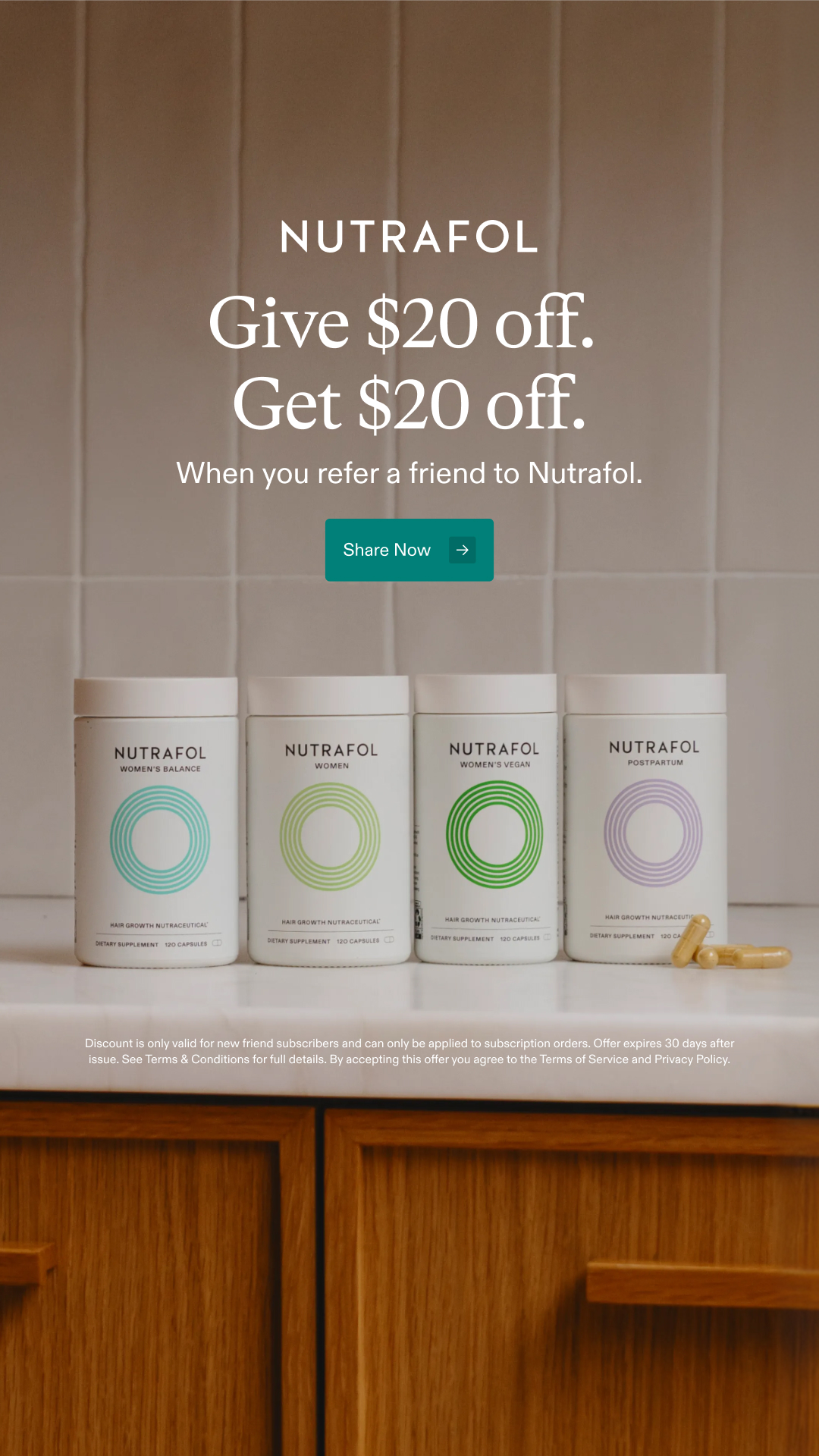 Nutrafol Facebook ad