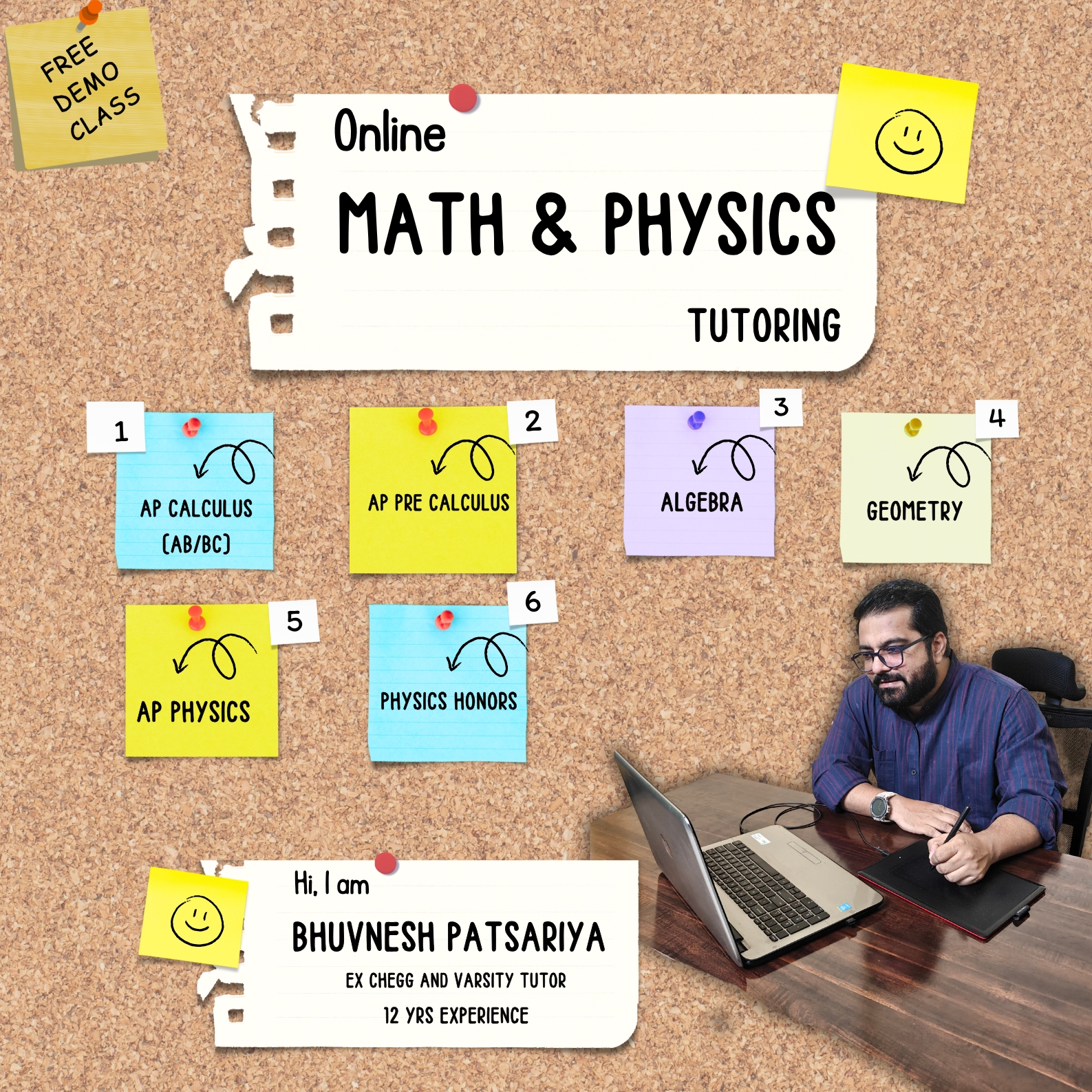 Online Math Tutor Facebook ad