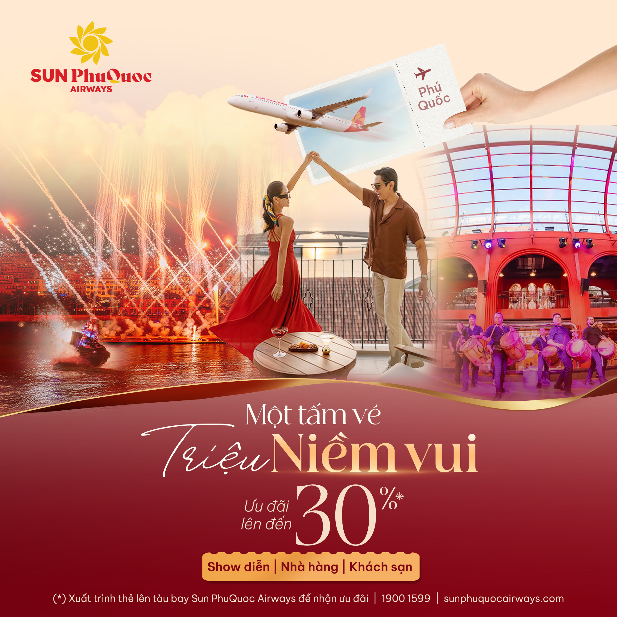 Sun PhuQuoc Airways Facebook ad