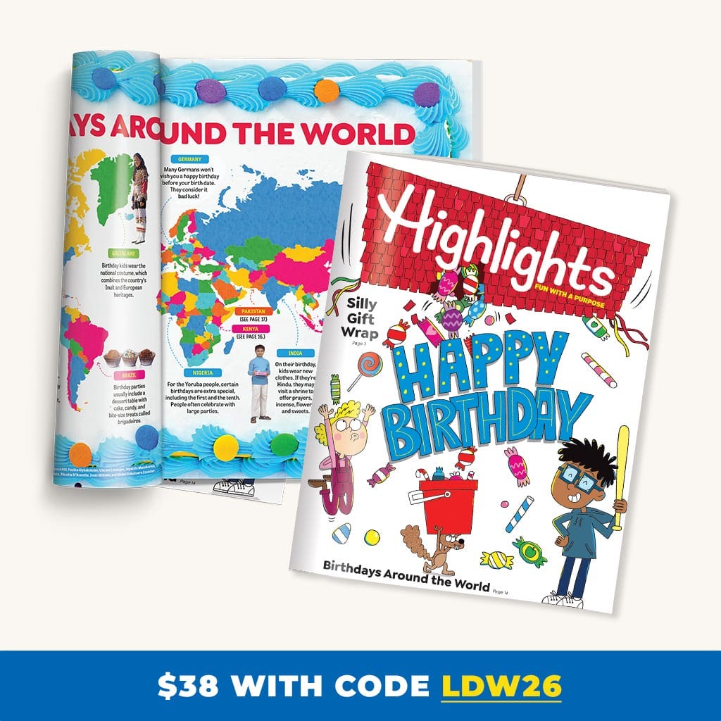Highlights for Children Facebook ad