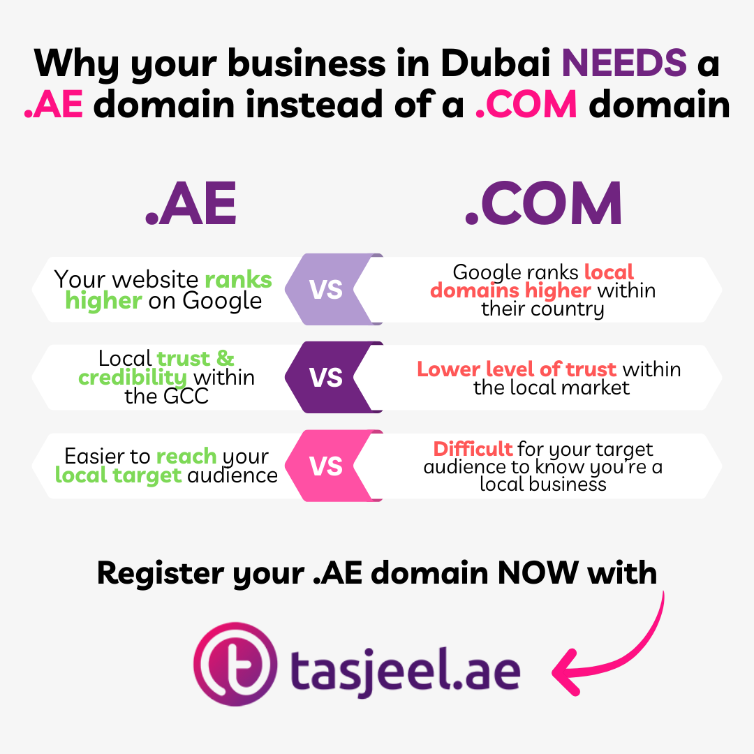 Tasjeel.ae Facebook ad