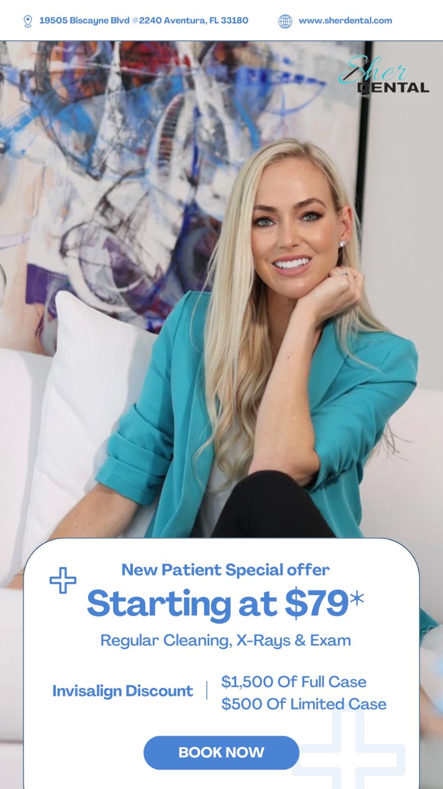 Sher Dental Facebook ad