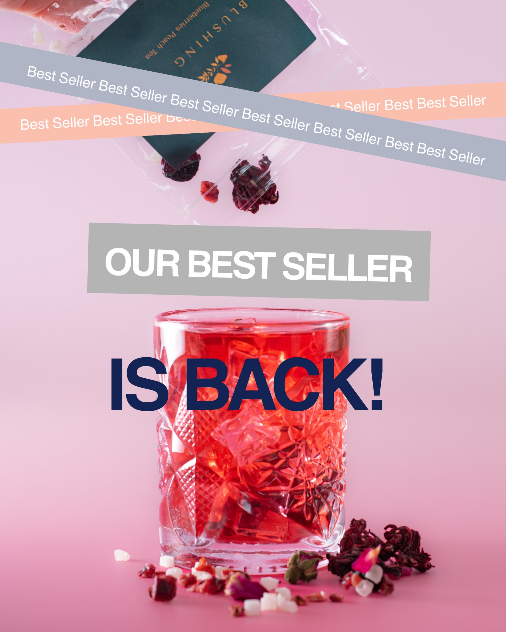 Blushing Tea Facebook ad
