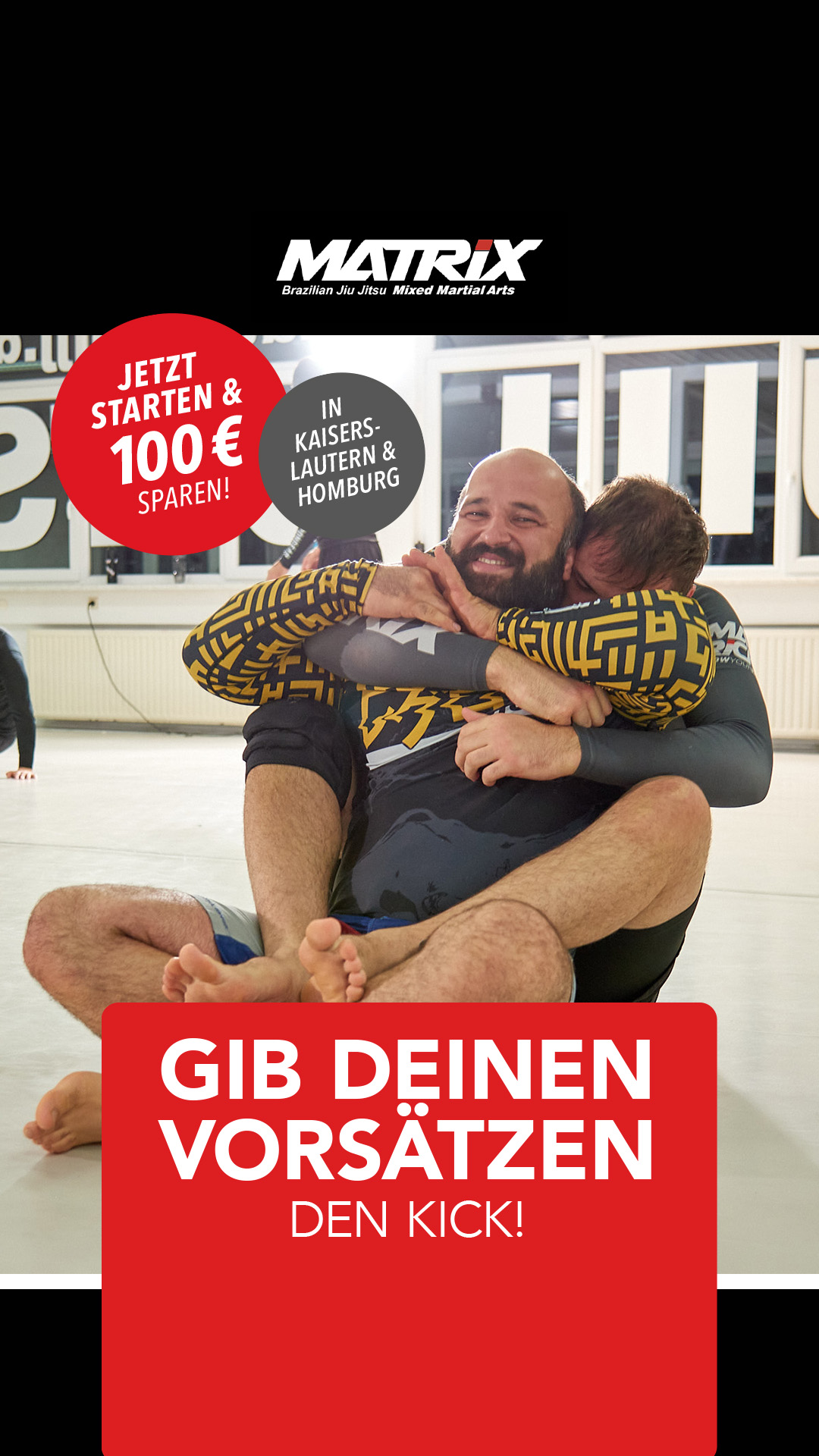 Matrix Jiu Jitsu Facebook ad