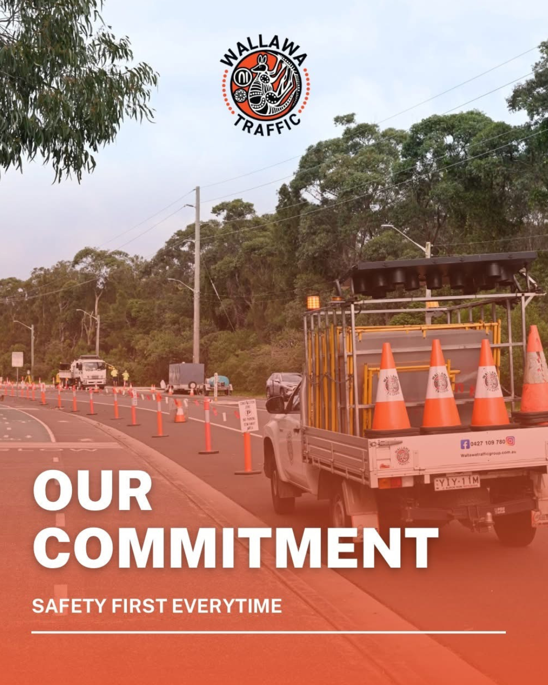 Wallawa Traffic Group Facebook ad: Meet Wallawa Traffic Group, your local traffic management…