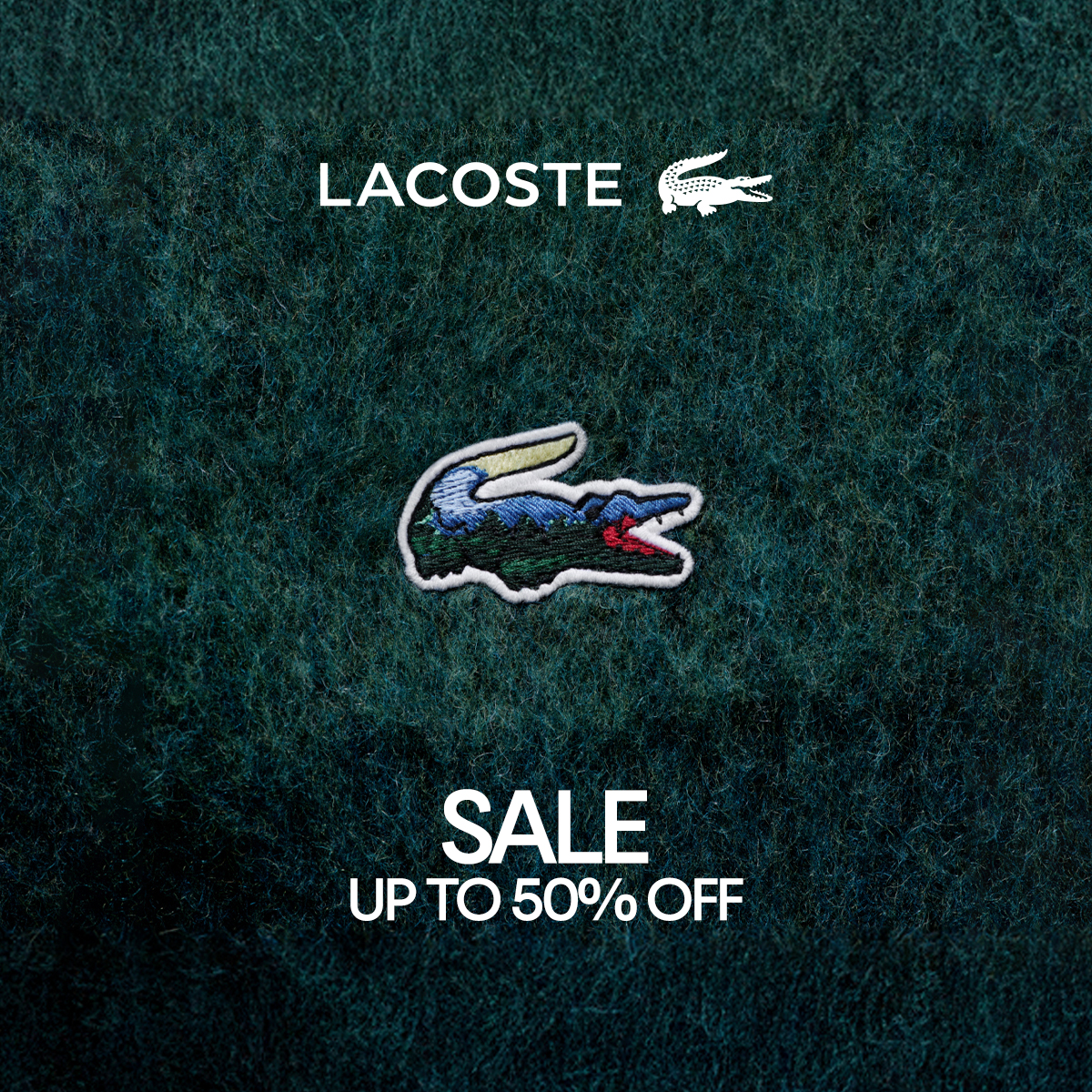 Lacoste Facebook ad