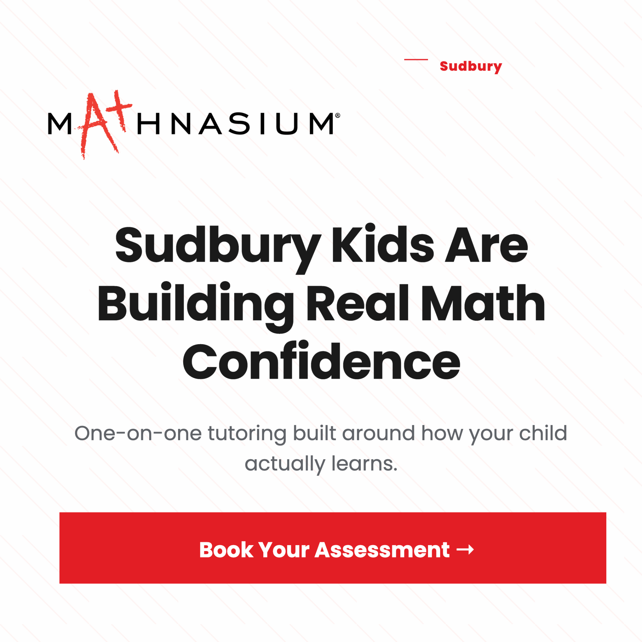 Mathnasium Facebook ad