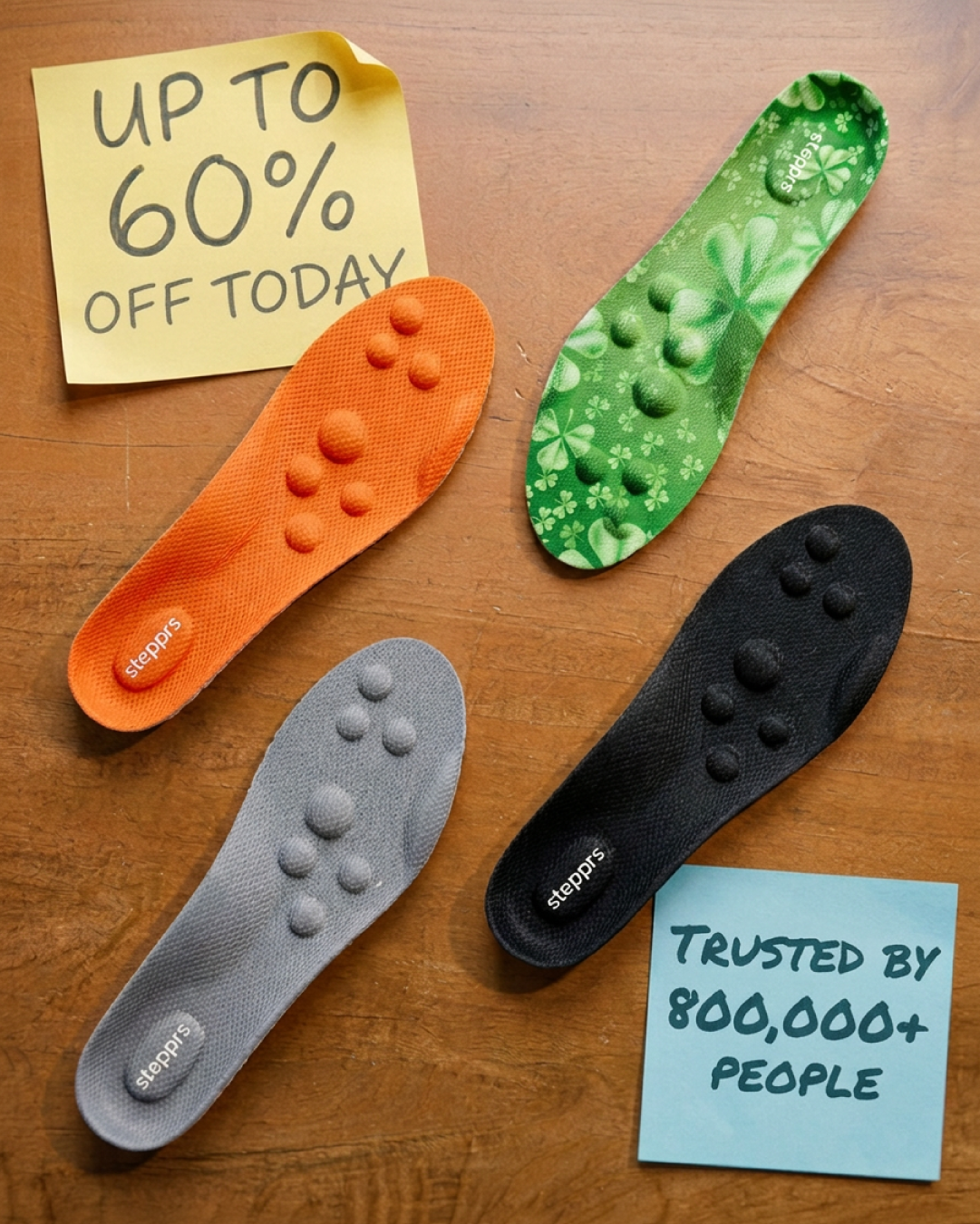 Stepprs Facebook ad