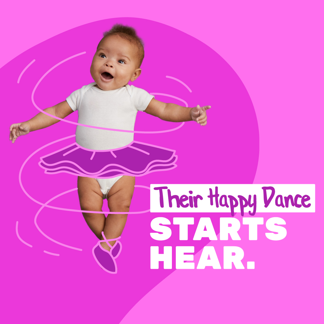 Hearing First Facebook ad: Know their Newborn Hearing Screening results
