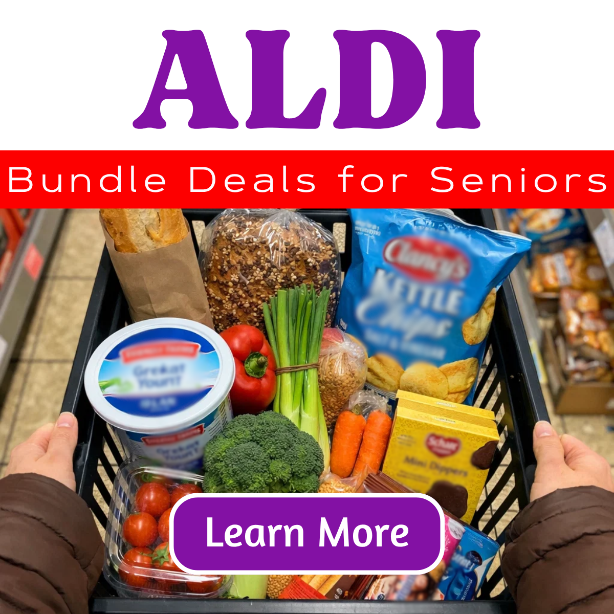 A Moment to Restore Facebook ad: Aldi Bundle Deals for Seniors, Learn More