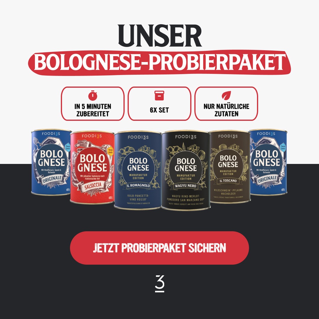 3Foodies Facebook ad: 3Foodies Probierpaket