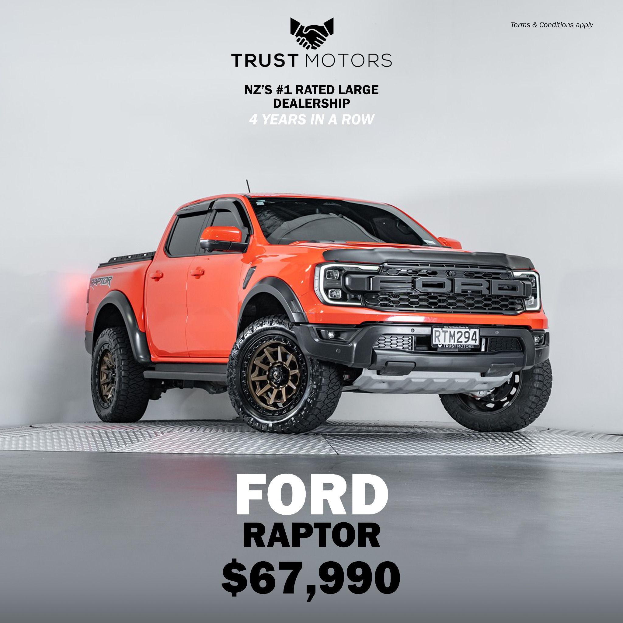 Trust Motors NZ Facebook ad